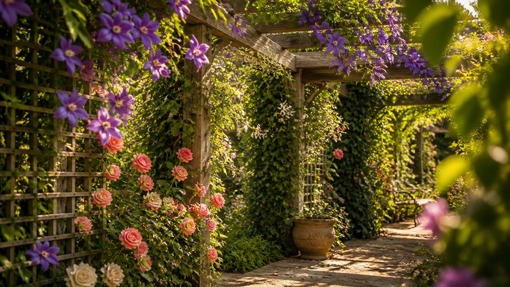 ideal climbing plants selection