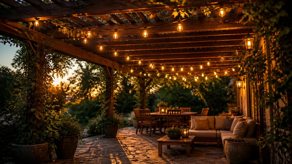 illuminate your pergola space