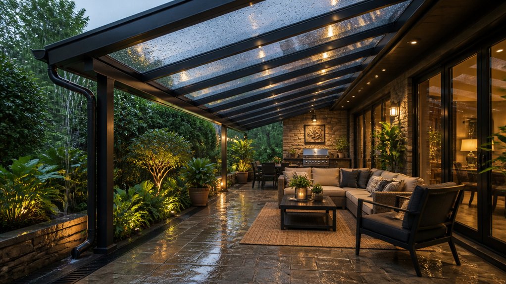 rain resistant patio design solutions